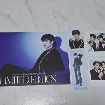 Infinite Limited Edition Lee Seong-jong Photo Party Pack Sungkyu Woo-hyun Seong-yeol El Paula