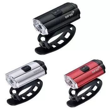 Infinitron 100 White LED USB Charging Headlight Red I-280P (LPF17102)