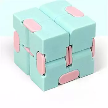 Infinity Relief Cube toy Fidget Anti Anxiety Funny Gift EDC For Stress Mini pig Luxury 1 синий