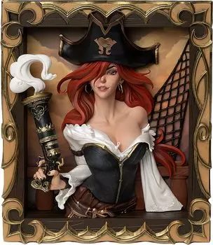 Infinity Studio x League of Legends Охотница за головами Мисс Фортуна 3D Рамка