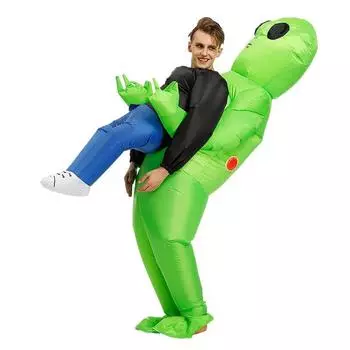Inflatable alien costume adult funny Halloween party One Size