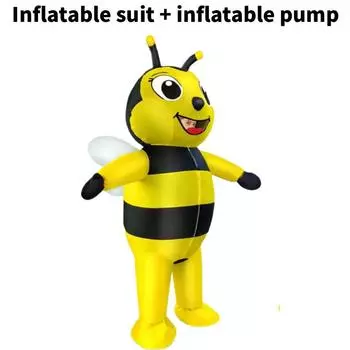 Inflatable Bee Costume Cosplay Clothing Halloween Party Stage Performance Gift