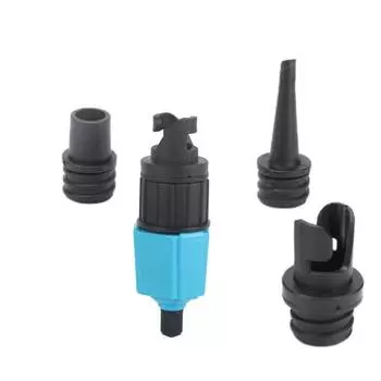 Inflatable SUP Pump Adaptor Portable Multifunctional Air Valve Converter for Paddle Boards Canoes Rubber BoatsBlue Blue