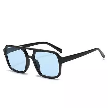 Influencer Style Women s High-End Fashion Sunglasses with Anti-UV Square Frame