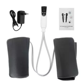 Инфракрасная терапия Рука Пневматические воздушные манжеты Массаж стоп Расслабление крови Облегчение боли Циркуляция с ручным контроллером Массажер для ног Вилка США / Вилка ЕС Calf