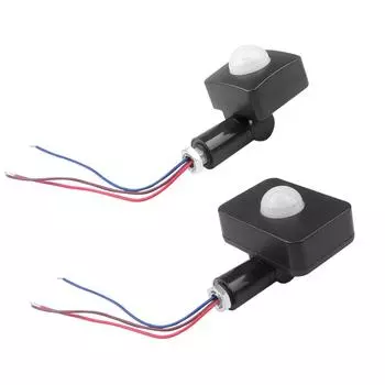 Инфракрасный индукционный датчик человеческого тела, светодиодный датчик потока PIR, датчик движения, 85-265 В, IP65, 10 мм, 12 мм, регулируемый 60 W(10mm)