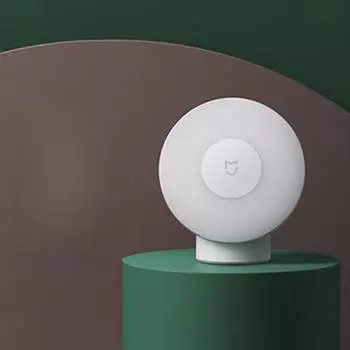 Инфракрасный ночник Xiaomi Mijia 2: Идеально подходит для детских комнат, прикроватных комнат, лестниц, коридоров и туалетов. 0.34W теплый желтый