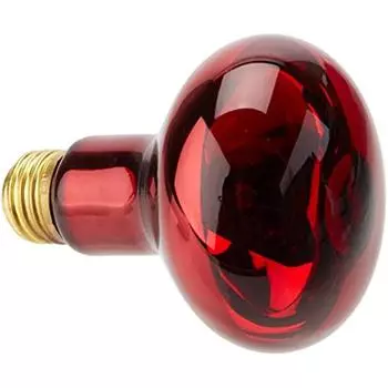 Инфракрасный прожектор R25 100 Вт с цоколем E27 22x10x10cm