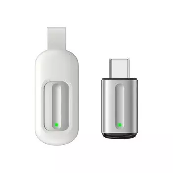 Инфракрасный пульт дистанционного управления для смартфона Ocrustar, совместимый с Android, совместимый с телефонами, телевизорами/кондиционерами/DVD Sharp/Toshiba/Panasonic/Sony/LG и т. д. серебряный