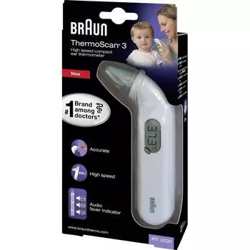 Инфракрасный термометр Braun Thermoscan 3
