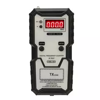 Инфракрасный тестер частоты дистанционного ключа тестер частоты ударопрочный многоцелевой для электрического замка для охранной сигнализации