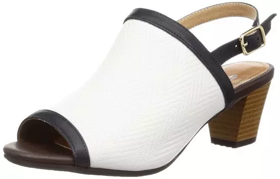 Ing Sandals IGLF34054 White Kataoshi Large Women s