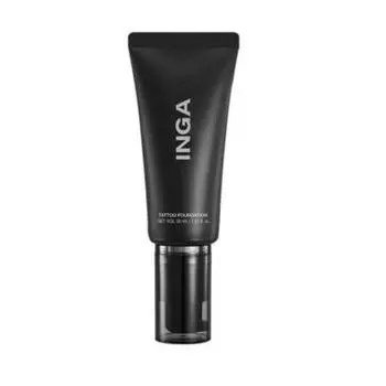 Inga Tattoo Foundation Ver 3 30ml, 19N Light Vanilla, 1 pc.