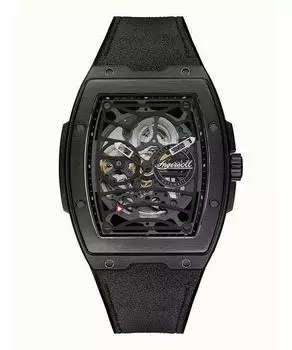 Ingersoll The Challenger Black Skeleton Dial Automatic I12307 Мужские часы чёрный