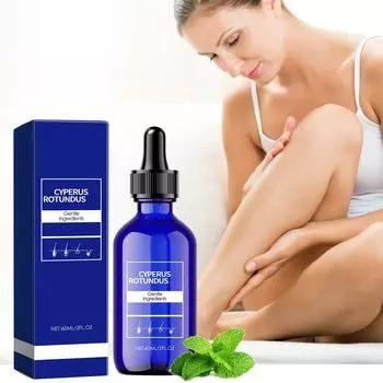 Ингибирующее рост волос сывороточное масло растительное сывороточное масло средство для удаления волос масло нежно питает гладкую кожу 60 мл One Size синий