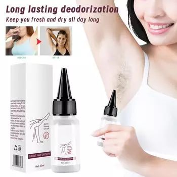 Ингибитор роста волос и средство для замедления роста волос 20 мл белый