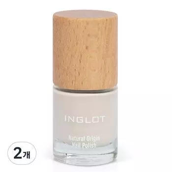 Inglot Natural Origin Nail Polish 8ml, 001 FRESH START, 2 pcs.