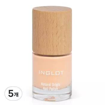 Inglot Natural Origin Nail Polish 8ml, 002 OFF TO THE PEACH, 5 pcs.