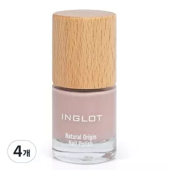 Inglot Natural Origin Nail Polish 8ml, 004 SUBTLE TOUCH, 4 pcs.