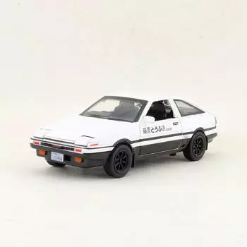 Initial D 1:32 звук и свет имитация модели автомобиля AE86 модель автомобиля из сплава Return Force игрушка белый
