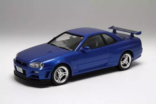 Initial D Series Skyline Kozo Hoshino Plastic Model 1/24 No.22 GT-R (BNR34)