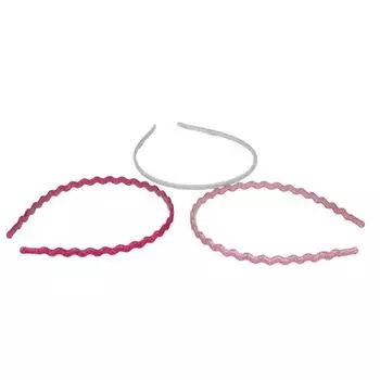 Инка Тонкие повязки на голову с блестками 3 шт.