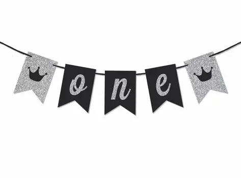 Inkdotpot украшения для дня рождения с днем рождения гирлянда для маленьких девочек принц вымпел баннер синий