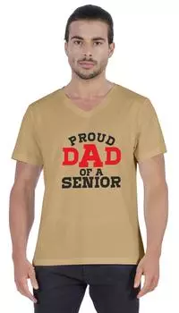 Inkmeso Mens Gradution Tee Shirt Proud Dad Of A Senior Футболка с графическим принтом для папы 3XL темно-серого