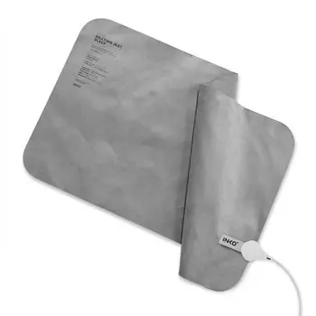 INKO Heating Mat Hot Mat умный обогреватель с подогревом и серебряным нано-нагревателем высокой мощности, компактный настольный IK07696 Urban Gray SLEEP+Pro [2 мм ультратонкие чернила, матовый,