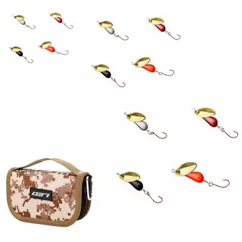 Inline Spinner Nume Nume Mountain Stream Lure 4 Color Set Разработан для речных рыб Spoon Lure Trout Mountain Stream Lake Trout Bait Lake Blade Stream