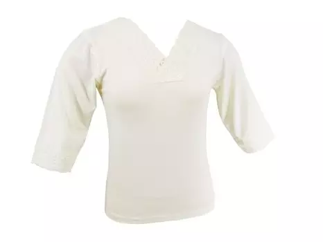 Inner Heat Shirt Length Size Underwear Underwear Japanese Kimono Underwear Cold Weather Inner Height Japanese + Fit 3/4 [Ladies] Women s M/L Women s