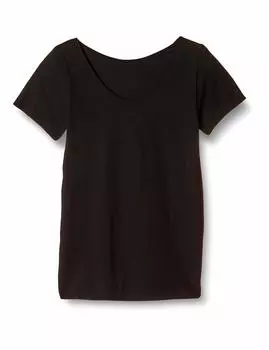 Inner Tops Soft and warm innerwear neck EL7257 BL LL [Wing/Wacoal] 3/4 sleeves/U [Nobihibiko] Women s
