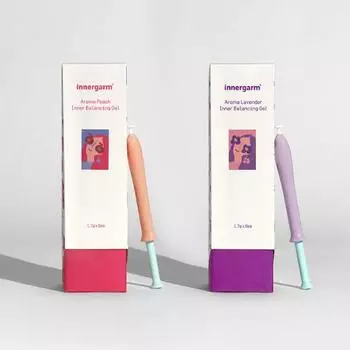 Innergam Aroma Inner Balancing Gel 6 упаковок, 2 типа, выберите 1 (персик / лаванда) Lavender inner balancing gel 6 packs