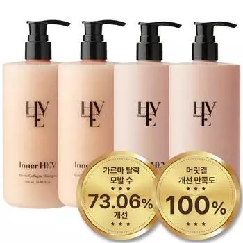 Innerhave Biotin Collagen Shampoo 500ml 2pcs + Treatment 500ml 2pcs Floral Musk Fragrance, 1pc