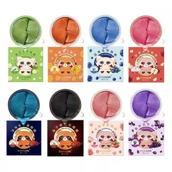 InniCare 60Pcs Коллагеновая маска для глаз Против морщин Удаление темного круга Увлажняющие глазные пятна Маски для глаз Корейские продукты по уходу за кожей фиолетовый