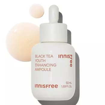 Innisfree Ампула для омоложения с черным чаем 50 мл, 1 шт.
