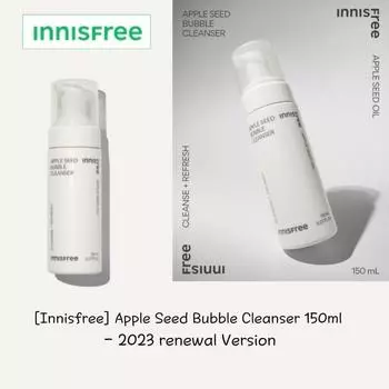 Innisfree Apple Seed Bubble Cleanser 150ml AUTHENTIC STORE