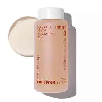 Innisfree Black Tea Омолаживающий крем для кожи, 170 мл, 1 шт.