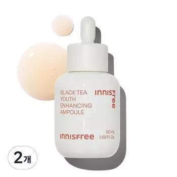 Innisfree Black Tea Youth Ampoule, 50 мл, 2 шт.