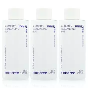 Innisfree Blueberry Rebalancing Skin, 150 мл, 3 шт.