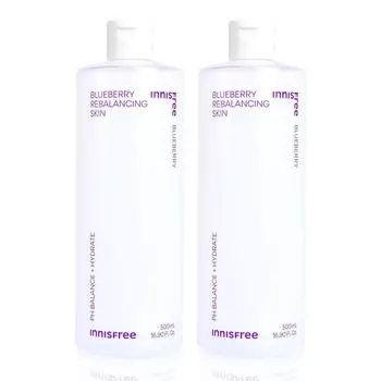 Innisfree Blueberry Rebalancing Skin 500 мл, 2 шт.