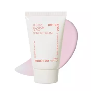 Innisfree Cherry Blossom Tone Up Cream 50 мл Оригинальная корейская косметика -