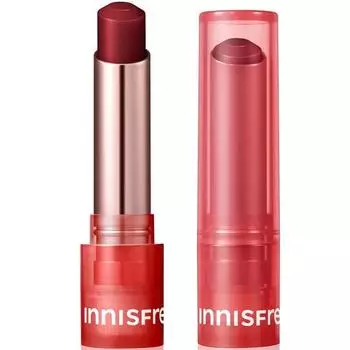 Innisfree Dewey Tint Lip Balm 3.2g, No. 5 Power Cherry, 1 Korean popular cosmetics