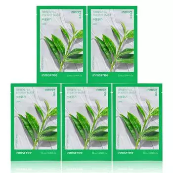 Innisfree Energy Mask Green Tea 5 packs, 1 pack