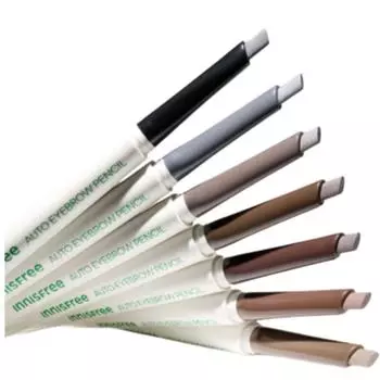 Innisfree Flat Eyebrow Pencil 0.3g, No. 3 Dreamy Dawn Gray, 4 pcs.