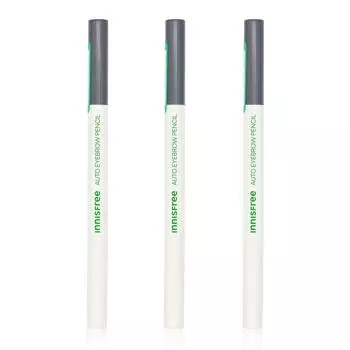 Innisfree Flat Eyebrow Pencil No. 3 Dreamy Dawn Grey, 3 шт.