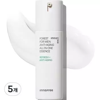 Innisfree Forest for Men Антивозрастная эссенция «все в одном», 5 штук, 100 мл, лучшая мужская косметика Кореи