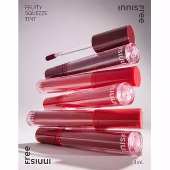 Innisfree Фруктовый оттенок Squeeze 4 мл (5 вариантов) #1 Brick Red