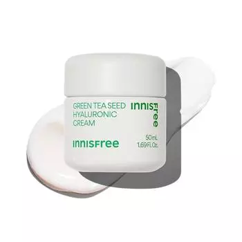 Innisfree Гиалуроновый крем с семенами зеленого чая 50 мл