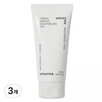 Innisfree Green Barley Mild Peeling Gel, 120ml, 3 units